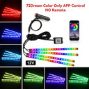Foot Ambient Lights For Drivers Mood