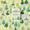 Forest Animals Adhesive Stickers: Whimsical Charm for Crafts