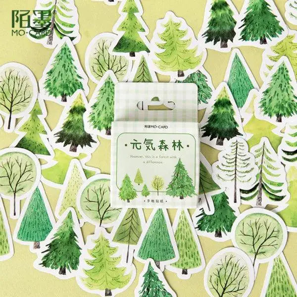 Forest Animals Adhesive Stickers Whimsical Crafts Pack