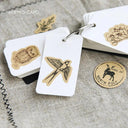 Forest Animals Adhesive Stickers: Whimsical Charm for Crafts