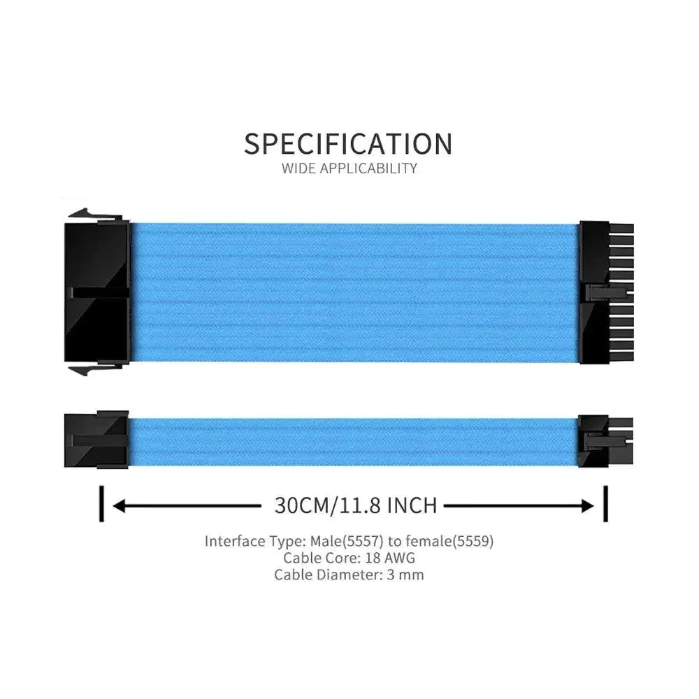 FormulaMod NCK1 PSU Extension Cable Kit for PC Aesthetics