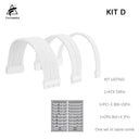 FormulaMod White PSU Extension Cable Kit for Clean Builds