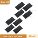 Four Layer Adjustable Spice Drawer Organizer for Jars and Bottles Spice Rack