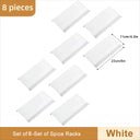 Four Layer Adjustable Spice Drawer Organizer for Jars and Bottles Spice Rack