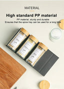 Four Layer Adjustable Spice Drawer Organizer for Jars and Bottles Spice Rack