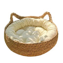 Cat Bed For Cats With Removable Pillow