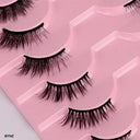 Fox Eye Glamour False Eyelashes - 10 Pairs for Looks