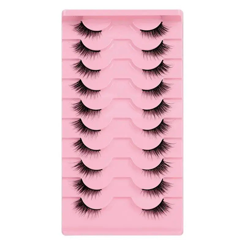 Fox Eye Glamour False Eyelashes 10 Pairs For Looks