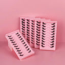 Fox Eye Glamour False Eyelashes - 10 Pairs for Looks