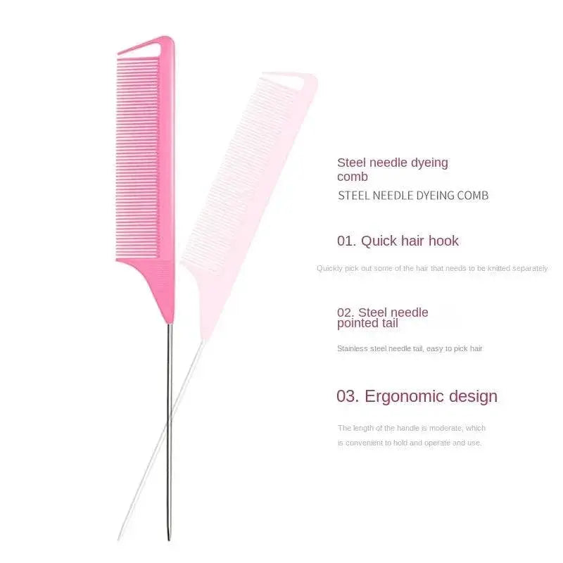 French Braid Hair Styling Kit With Elastic Bands Remover Pro