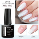French Gel Varnish Kit Milky White Polish Salon Quality