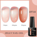 French Gel Varnish Kit Milky White Polish Salon Quality