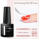 French Gel Varnish Kit Milky White Polish Salon Quality