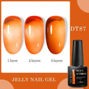 French Gel Varnish Kit Milky White Polish Salon Quality
