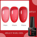 French Gel Varnish Kit Milky White Polish Salon Quality