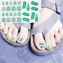 Toenail Sticker Set for Home Use