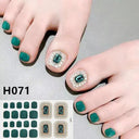 Toenail Sticker Set for Home Use