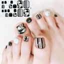 Toenail Sticker Set for Home Use