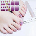 Toenail Sticker Set for Home Use