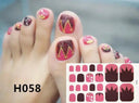 Toenail Sticker Set for Home Use