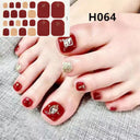 Toenail Sticker Set for Home Use