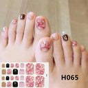 Toenail Sticker Set for Home Use