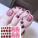 Toenail Sticker Set for Home Use