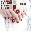 Toenail Sticker Set for Home Use