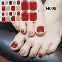 Toenail Sticker Set for Home Use