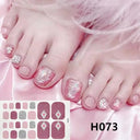 Toenail Sticker Set for Home Use