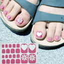 Toenail Sticker Set for Home Use