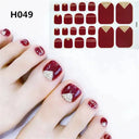 Toenail Sticker Set for Home Use