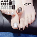 Toenail Sticker Set for Home Use