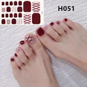 Toenail Sticker Set for Home Use