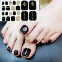 Toenail Sticker Set for Home Use