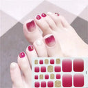 Toenail Sticker Set for Home Use