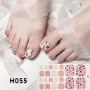 Toenail Sticker Set for Home Use