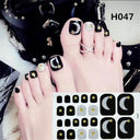Toenail Sticker Set for Home Use