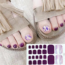 Toenail Sticker Set for Home Use