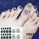 Toenail Sticker Set for Home Use