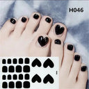 Toenail Sticker Set for Home Use