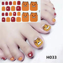 Toenail Sticker Set for Home Use