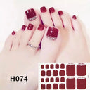 Toenail Sticker Set for Home Use
