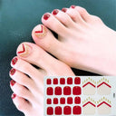 Toenail Sticker Set for Home Use