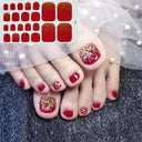 Toenail Sticker Set for Home Use
