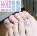 Toenail Sticker Set for Home Use