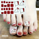 Toenail Sticker Set for Home Use