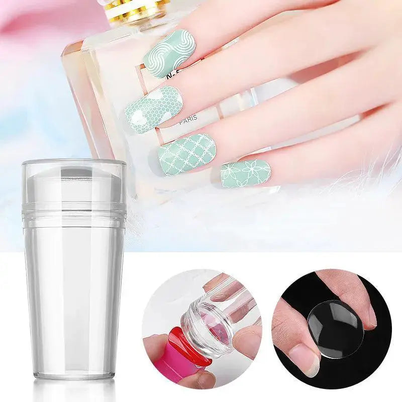 French Manicure Nail Art Stamping Kit Upgrade Your Look Now