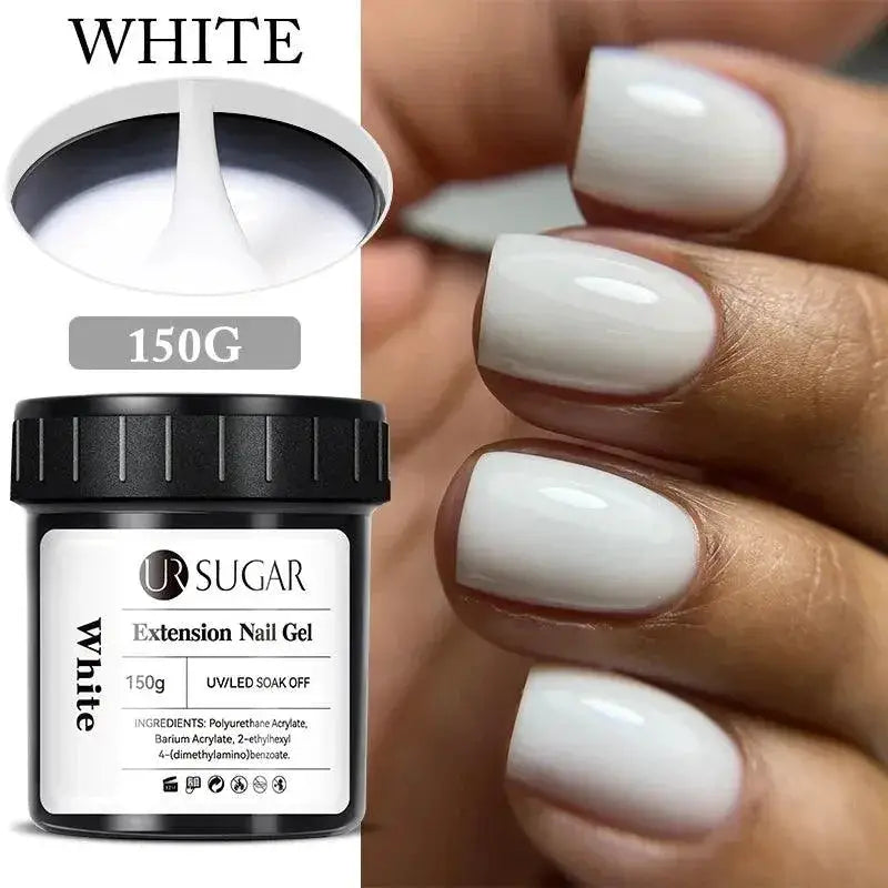 French Milky White Nail Extension Gel Kit Bespoke Beauty Set