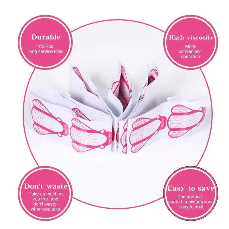 French Nail Form Tips For Professional Nail Extensions